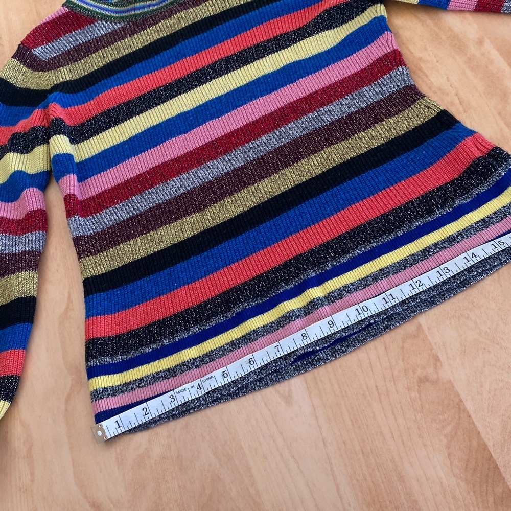 INC International Concepts Multicolor Striped Sweater - Picture 7 of 11